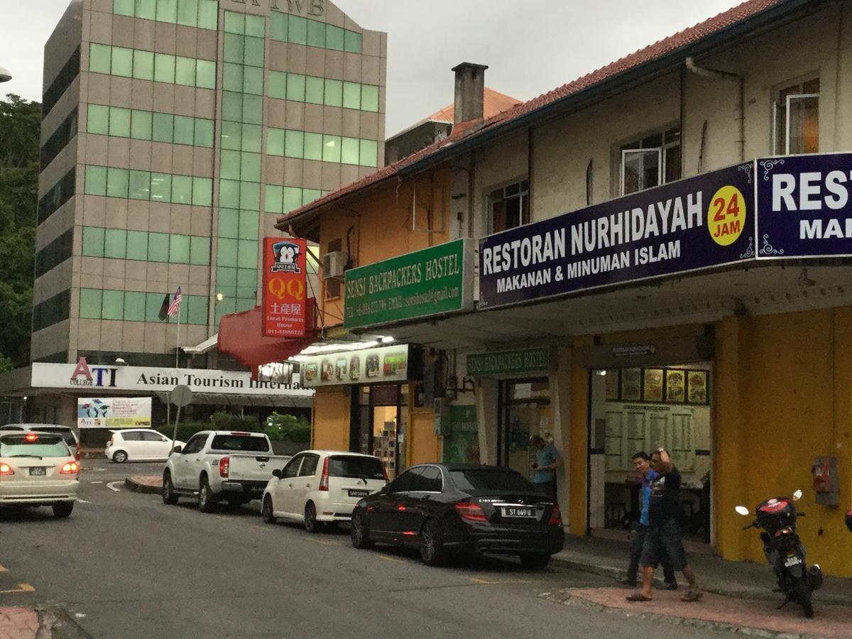 Sensi Backpackers Hostel Kota Kinabalu Exterior foto